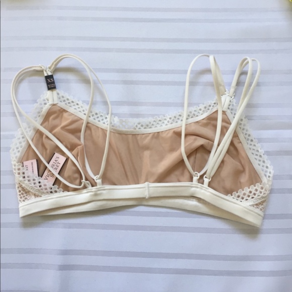 New Victoria's Secret Strappy Crochet Bralette - Picture 6 of 8